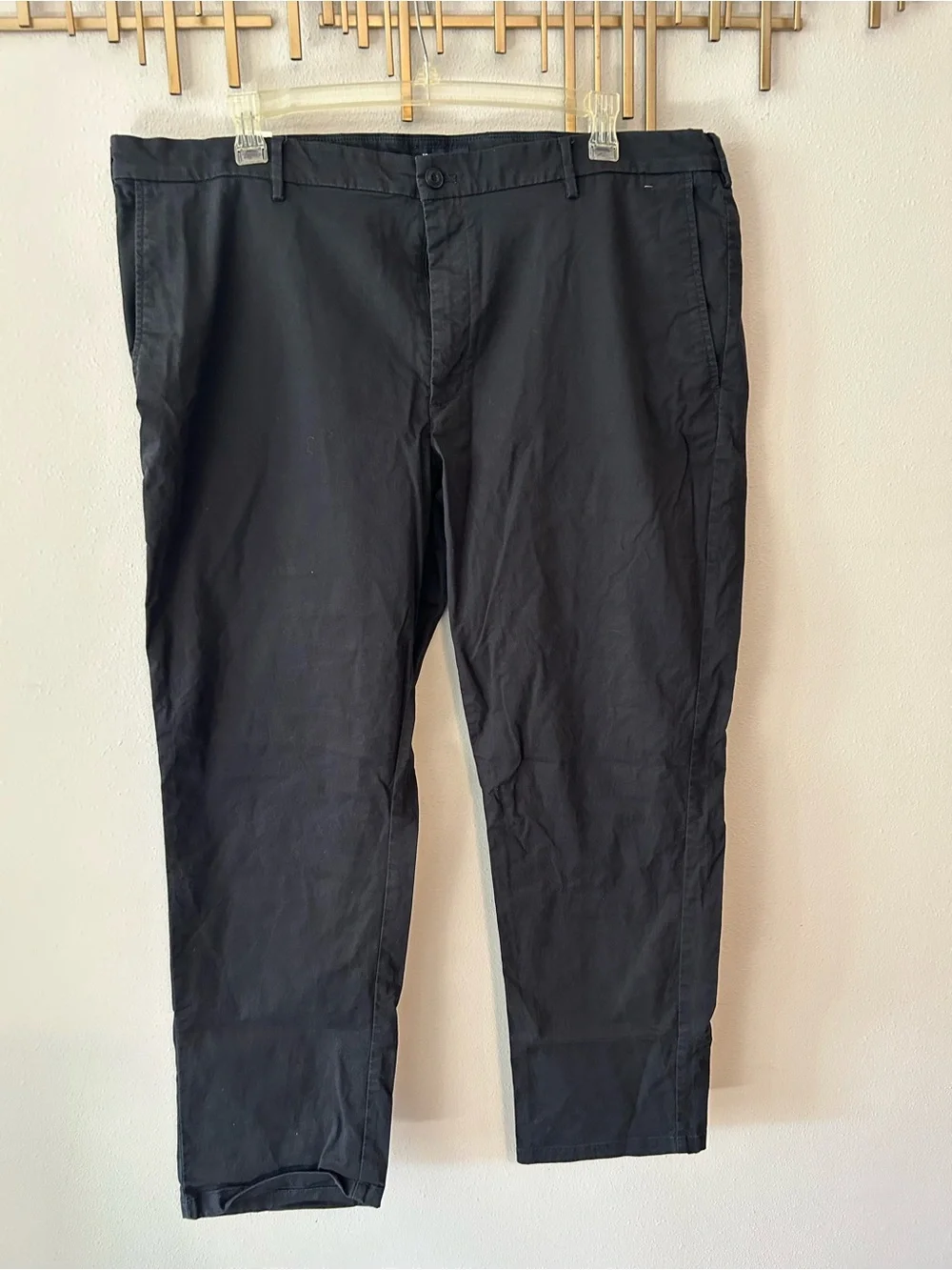 Jos A Bank Men's Black Dress Pants - Classic Straight Fit